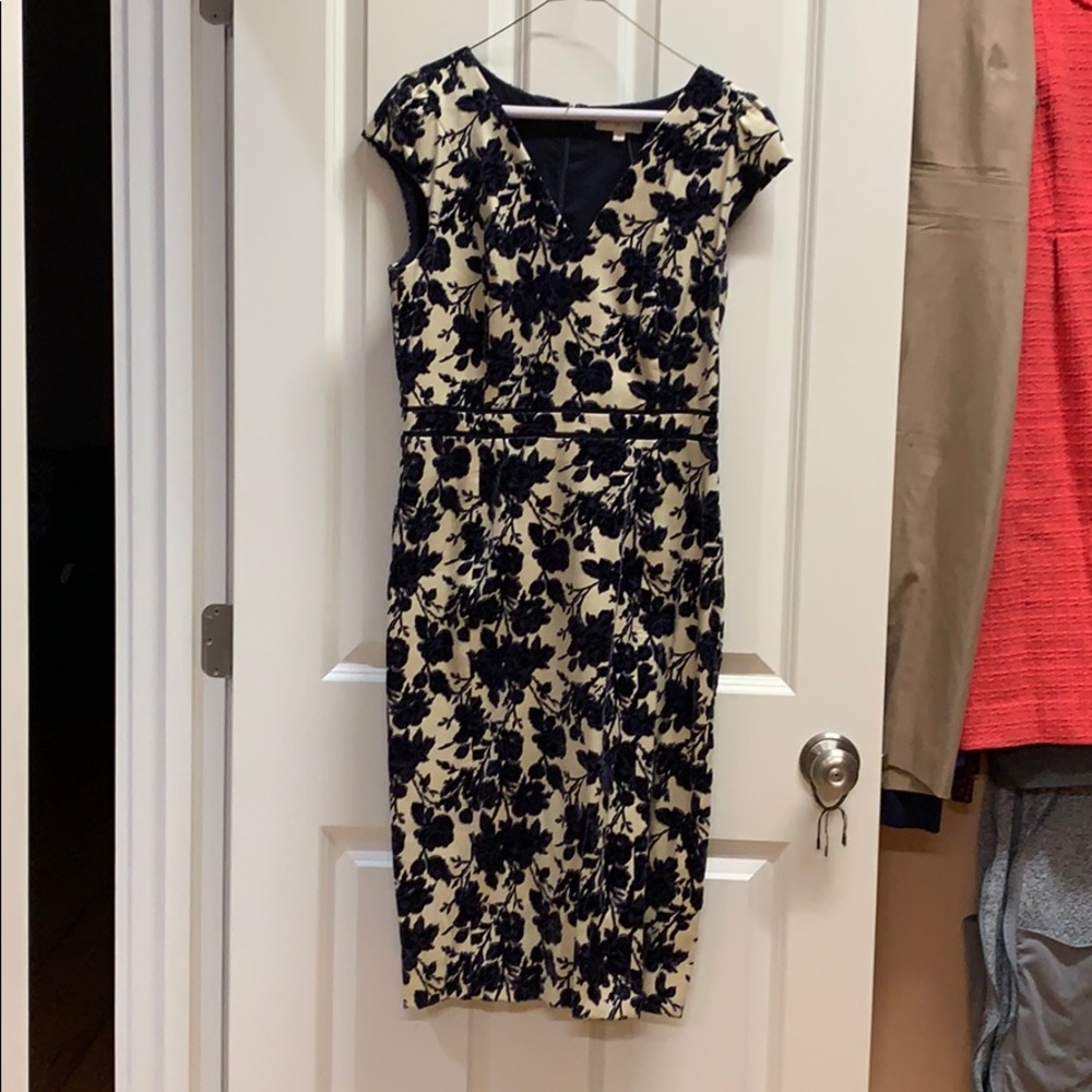 Tory Burch velvet patterned dress